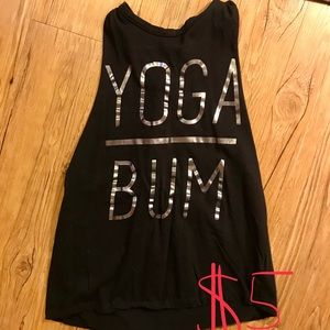 Yoga bum tank top